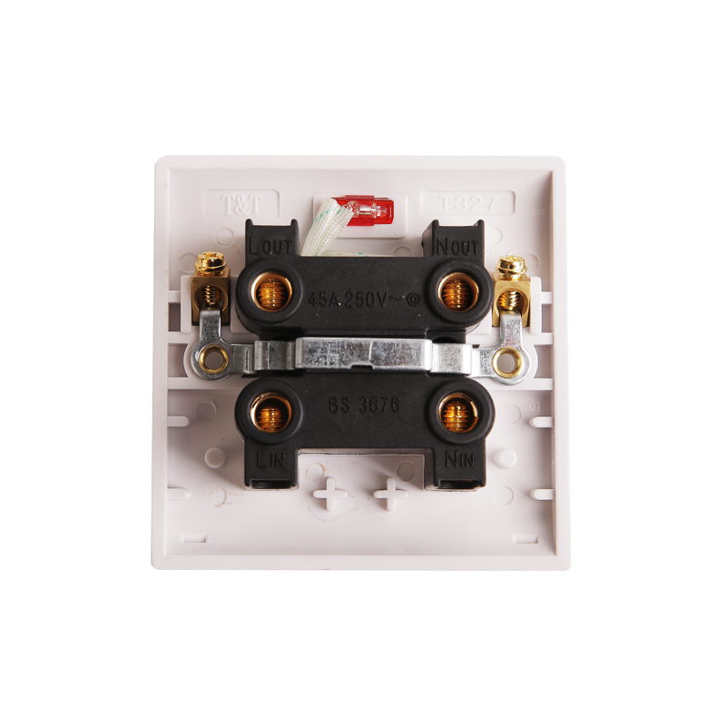 45A 1 Gang Bakelite DP Switch مع نيون HK6345HN