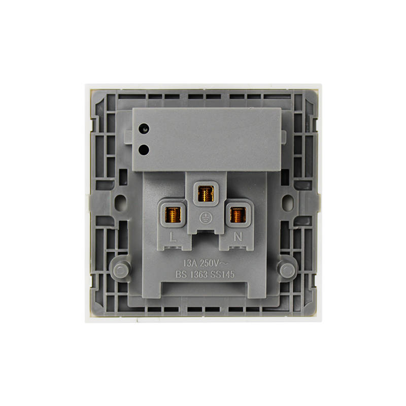 13A 1 Gang Socket مع 2 USB (2.1A) HK6113S-UB